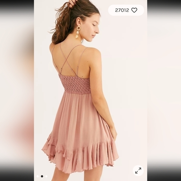 Free People Adella Slip Dress, NWT - Picture 3 of 6